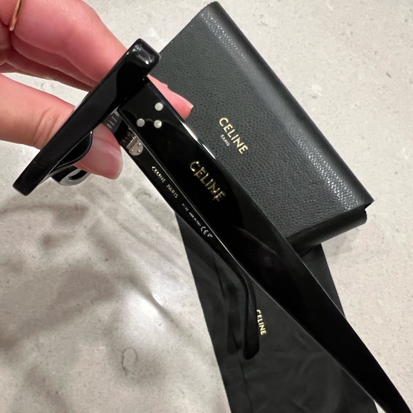 Celine Acetate Butterfly Sunglasses - Picture 3 of 7